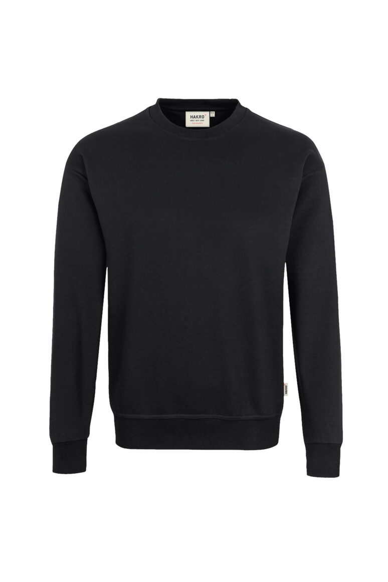 HAKRO Sweatshirt Mikralinar® | schwarz