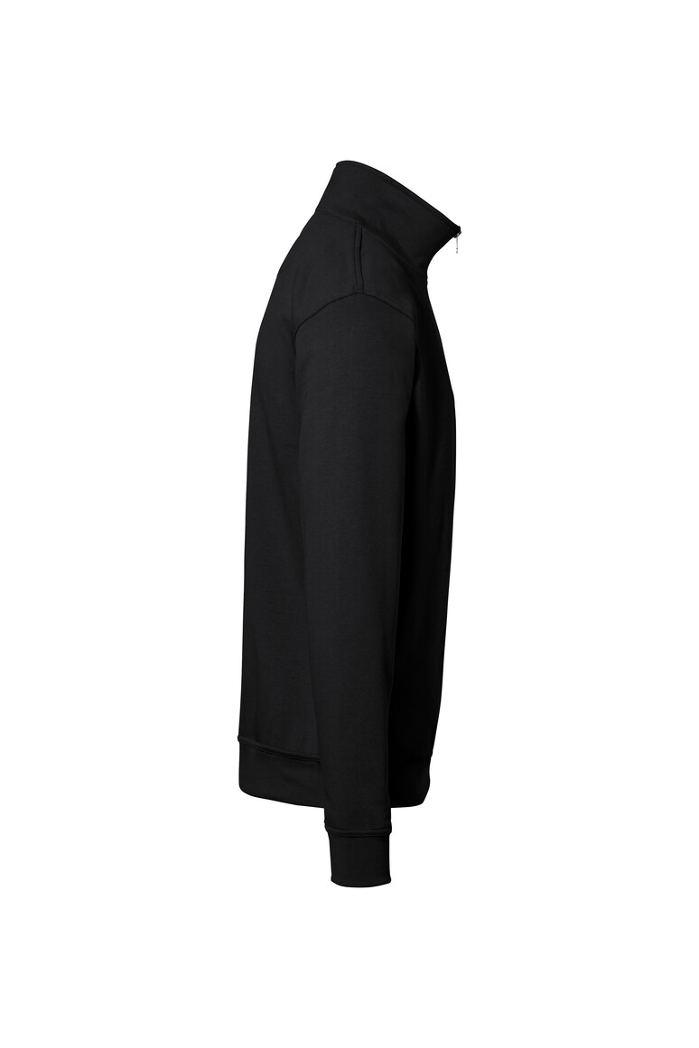 HAKRO Zip-Sweatshirt Premium | schwarz