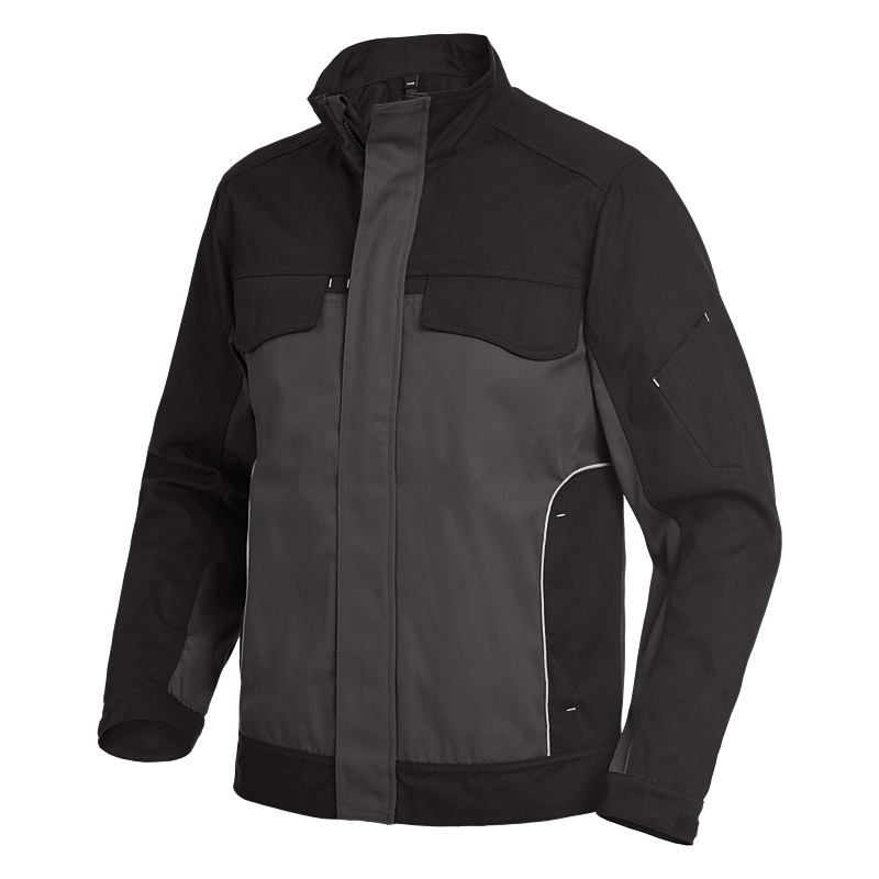 FHB ERNST Arbeitsjacke, anthrazit-schwarz