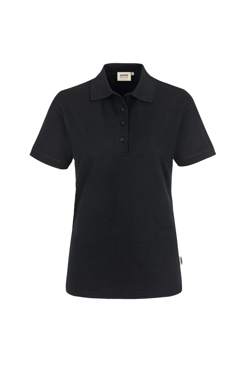 HAKRO Damen Poloshirt Mikralinar® | schwarz
