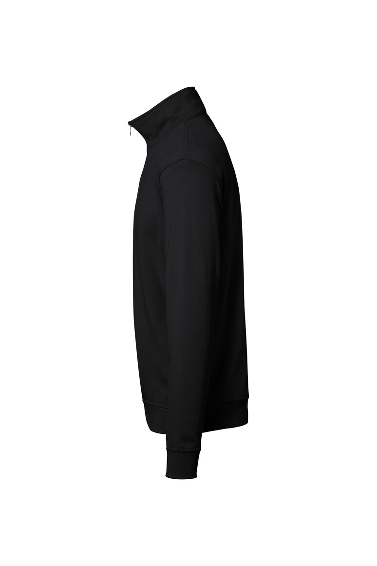 HAKRO Zip-Sweatshirt Premium | schwarz